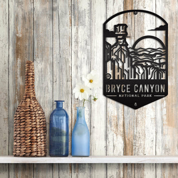 Bryce Canyon National Park Neon Sign, National Park Welcome Sign, Personalized National Park Sign, Forest Service Sign, Customized Park Sign